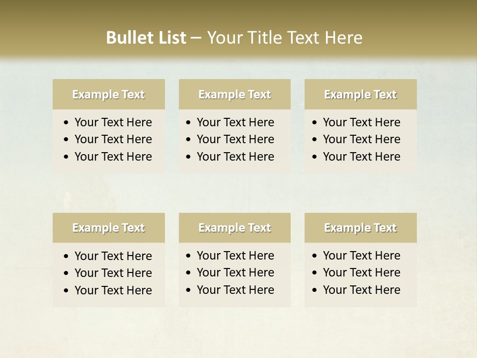 Rundown Ancient Space PowerPoint Template