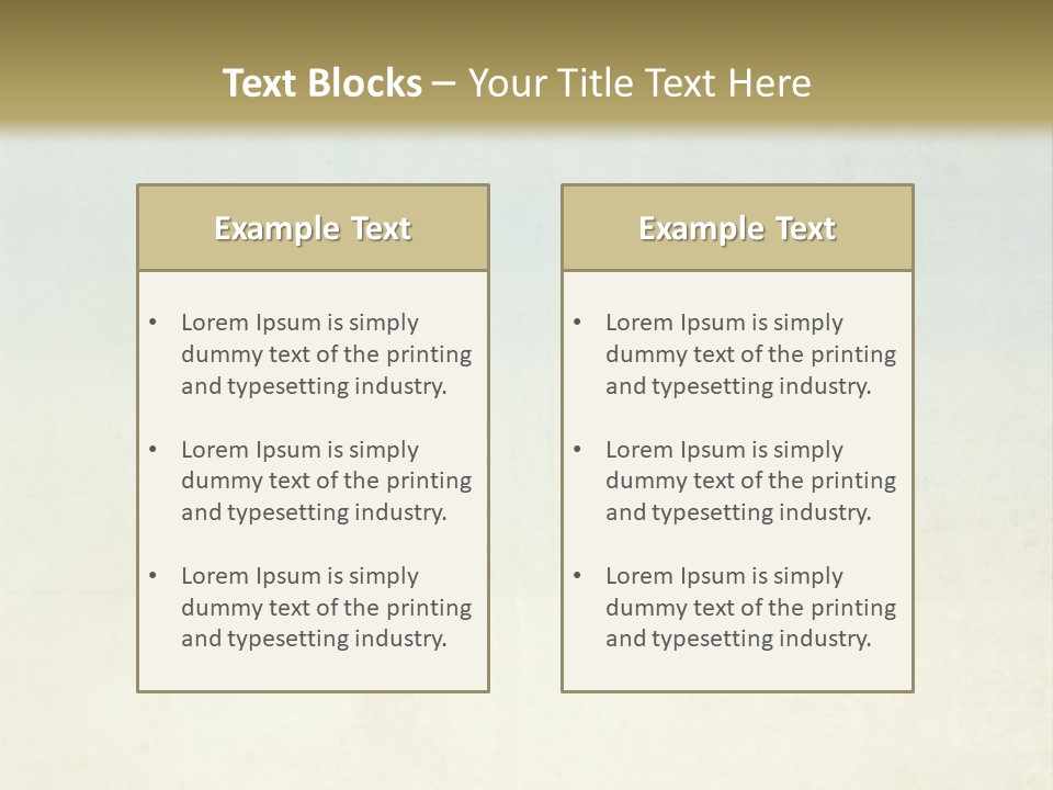 Rundown Ancient Space PowerPoint Template