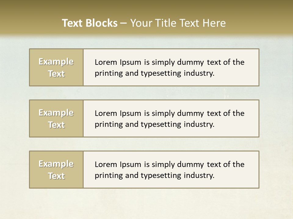 Rundown Ancient Space PowerPoint Template