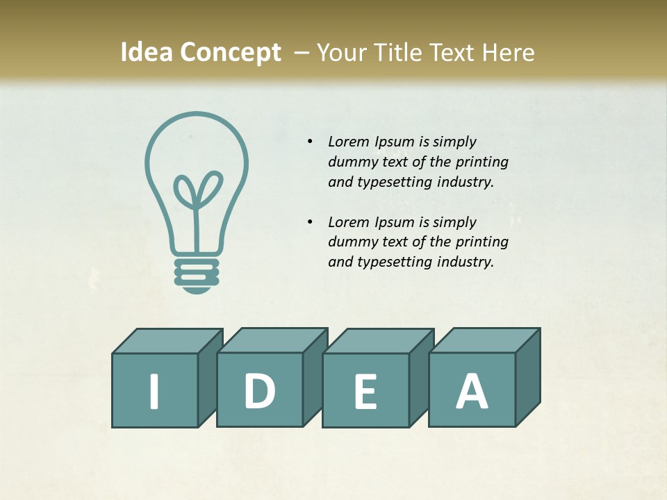 Rundown Ancient Space PowerPoint Template