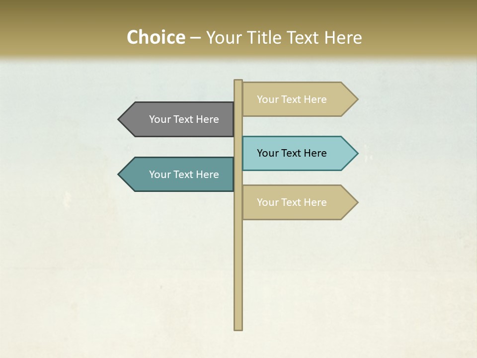 Rundown Ancient Space PowerPoint Template