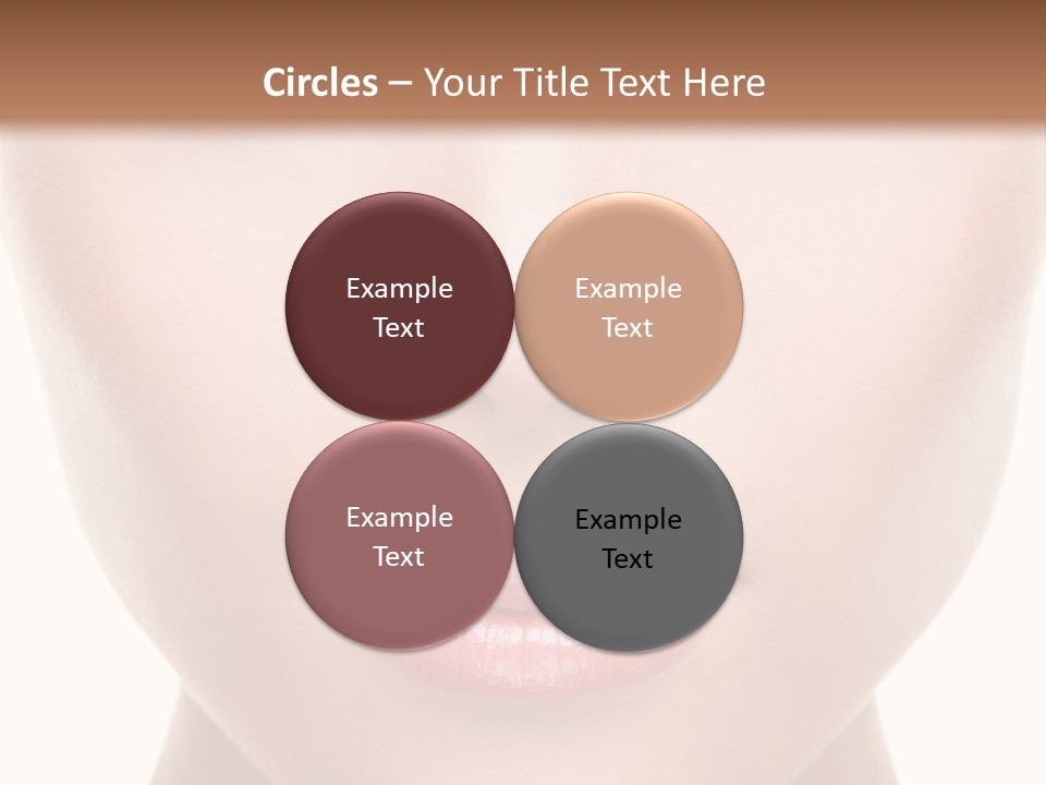 Makeup Face Pretty PowerPoint Template