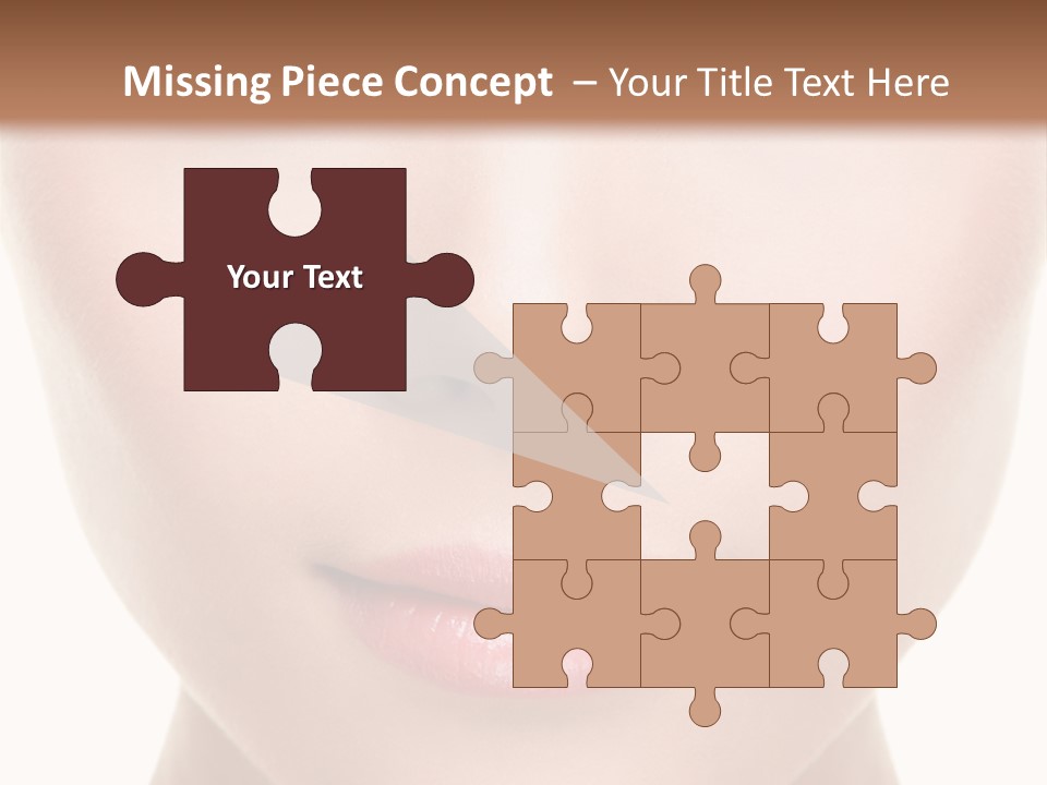 Makeup Face Pretty PowerPoint Template