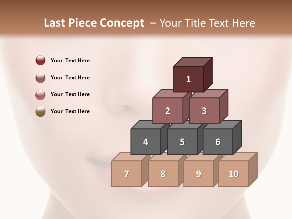 Makeup Face Pretty PowerPoint Template