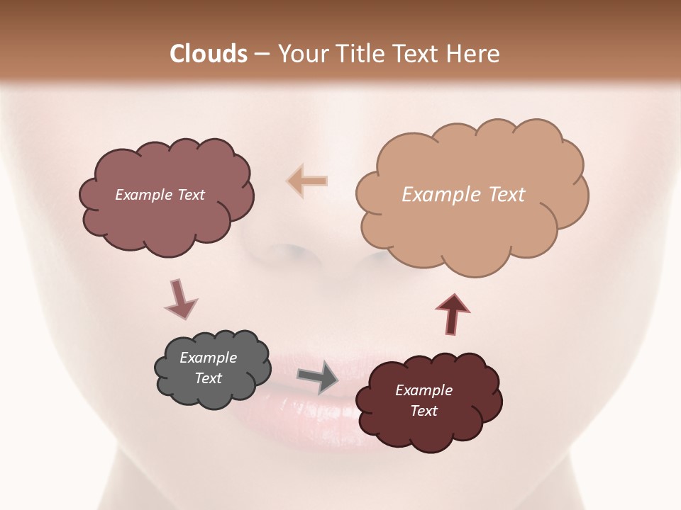 Makeup Face Pretty PowerPoint Template