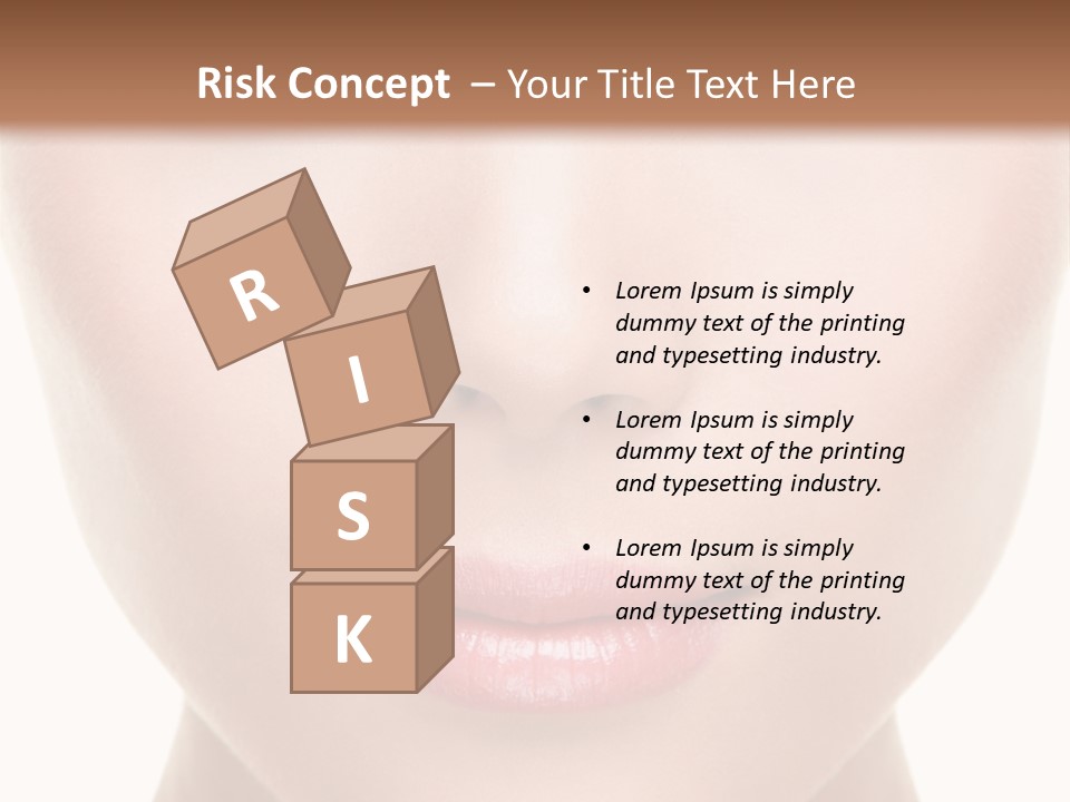 Makeup Face Pretty PowerPoint Template