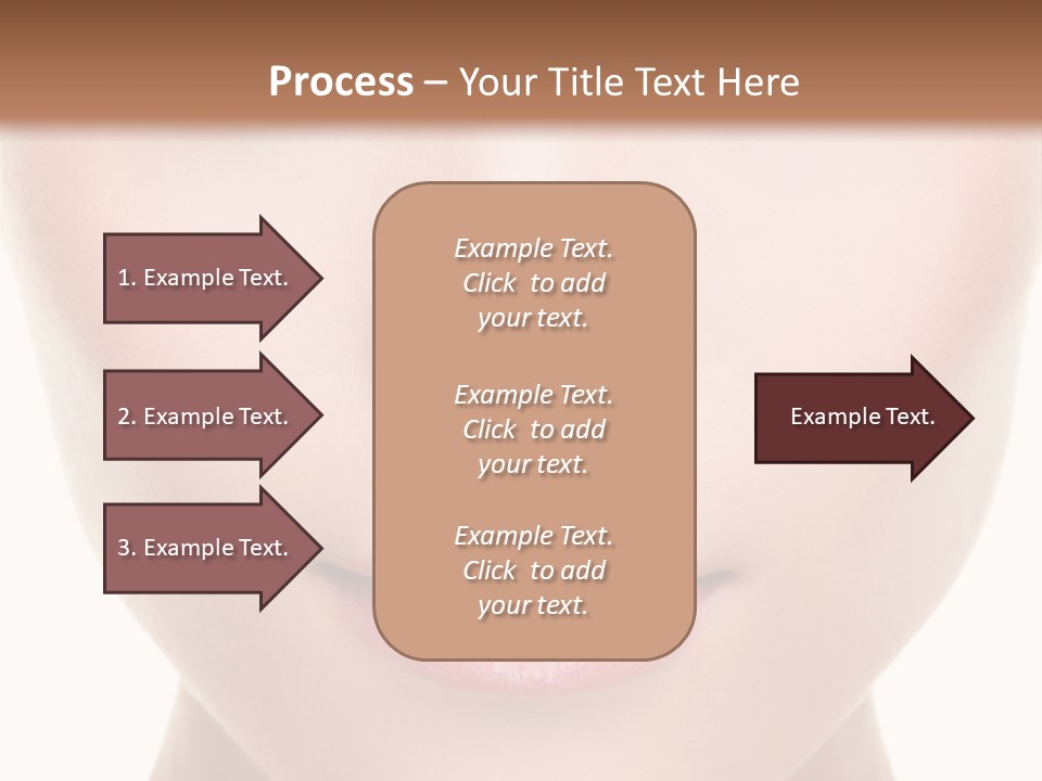 Makeup Face Pretty PowerPoint Template