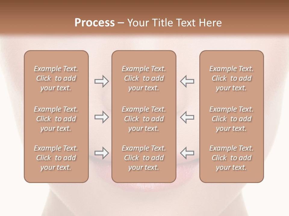 Makeup Face Pretty PowerPoint Template