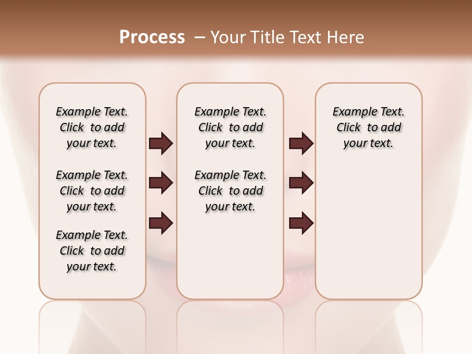 Makeup Face Pretty PowerPoint Template