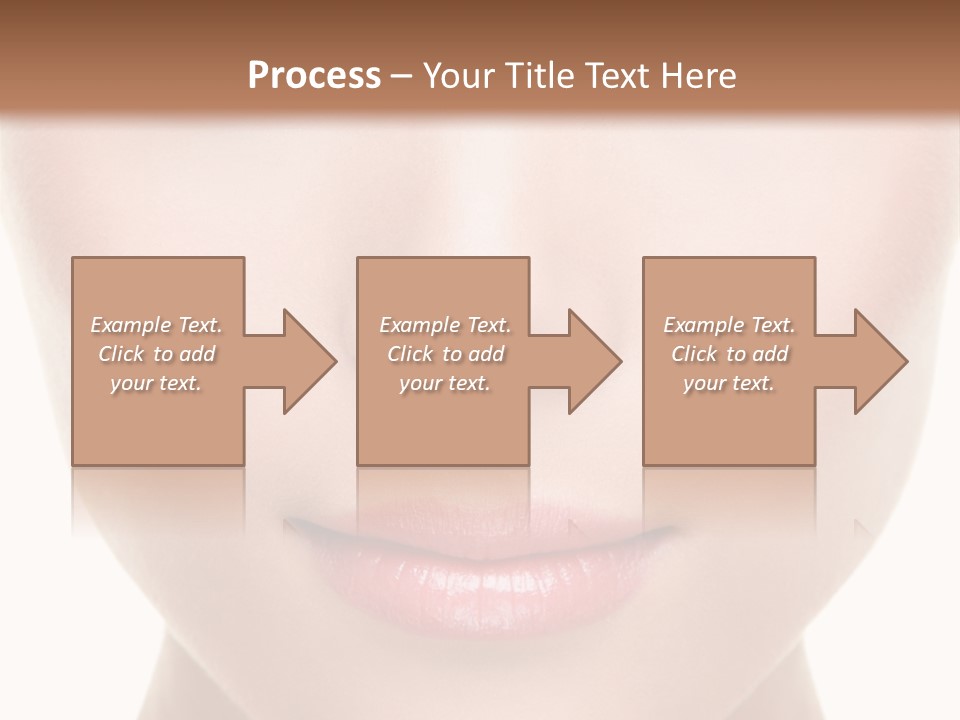 Makeup Face Pretty PowerPoint Template