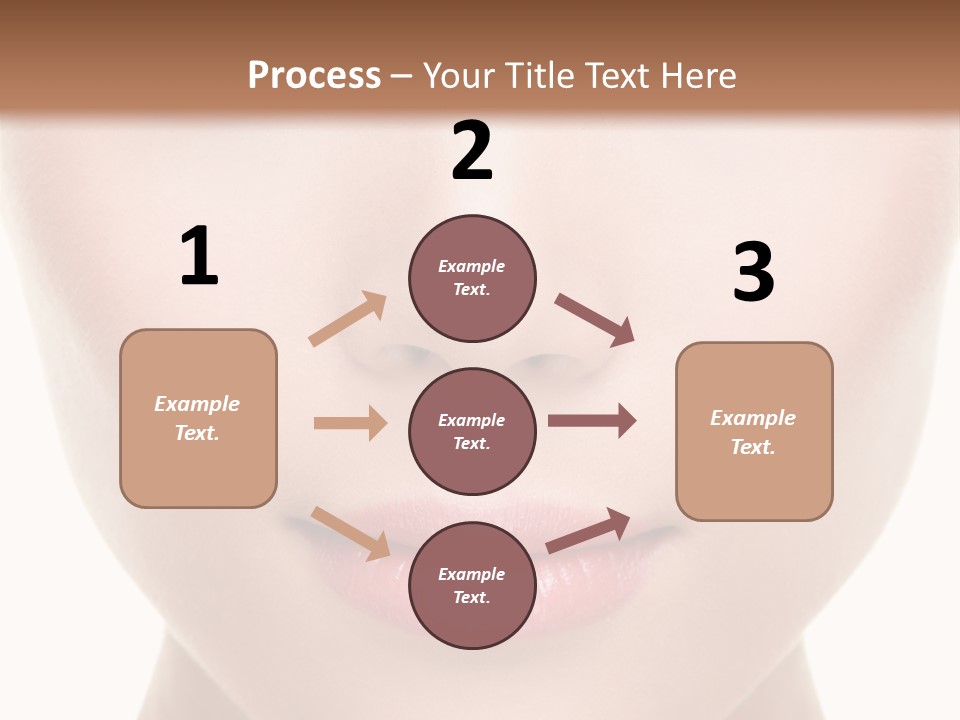 Makeup Face Pretty PowerPoint Template