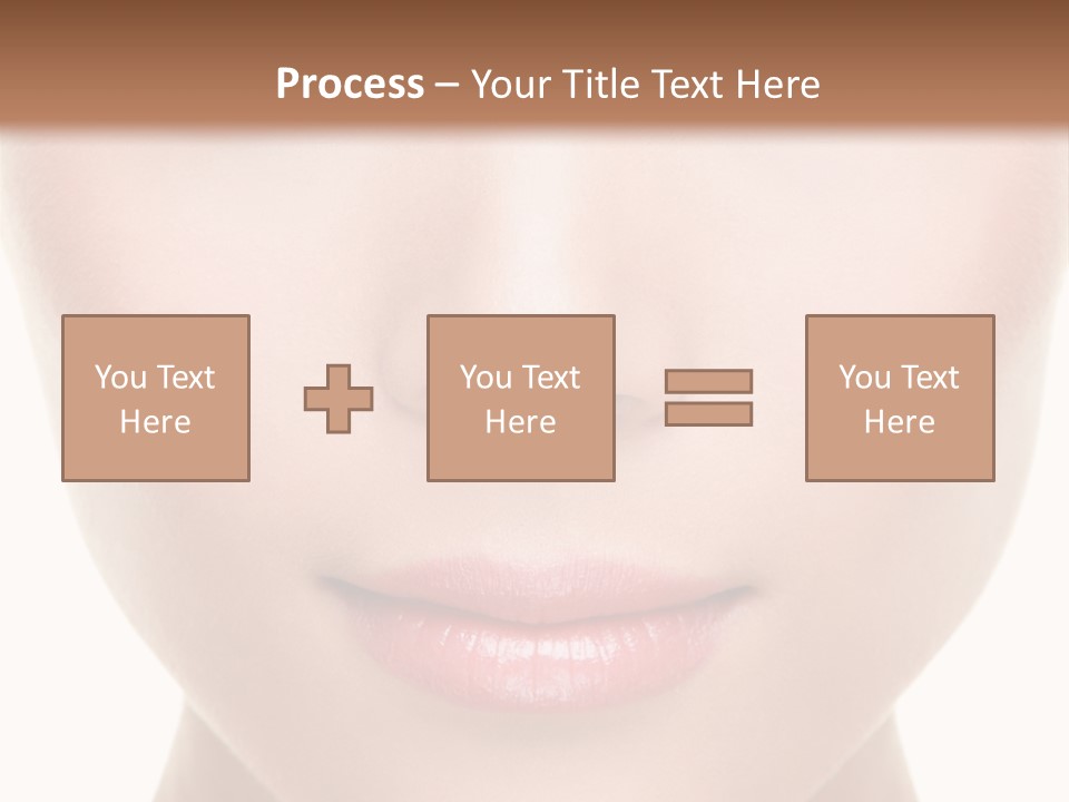 Makeup Face Pretty PowerPoint Template