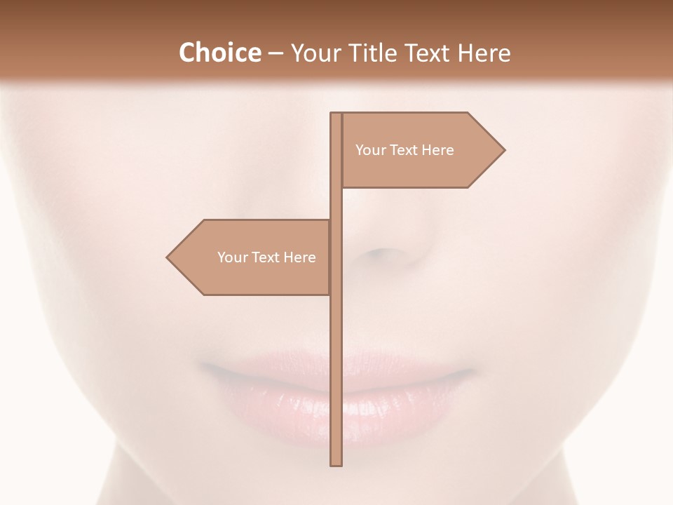 Makeup Face Pretty PowerPoint Template