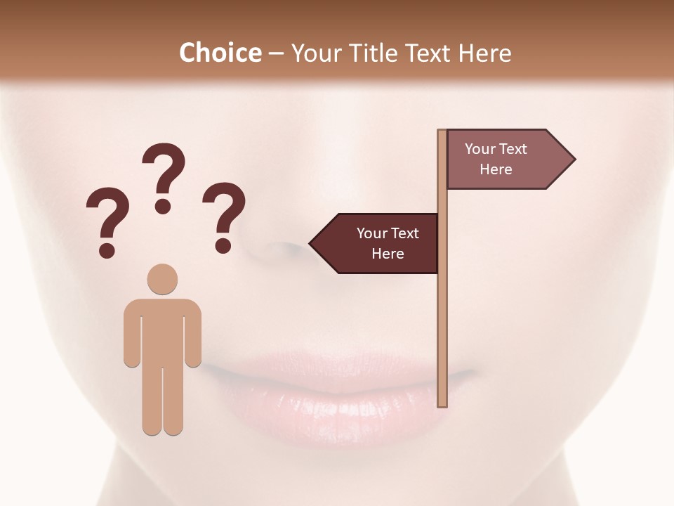 Makeup Face Pretty PowerPoint Template