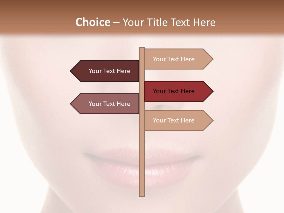 Makeup Face Pretty PowerPoint Template