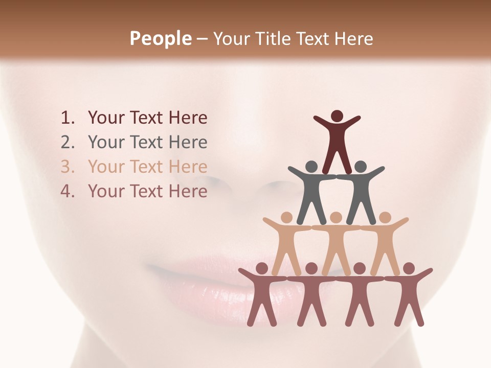 Makeup Face Pretty PowerPoint Template