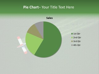 Aviation Rows Cultivation PowerPoint Template