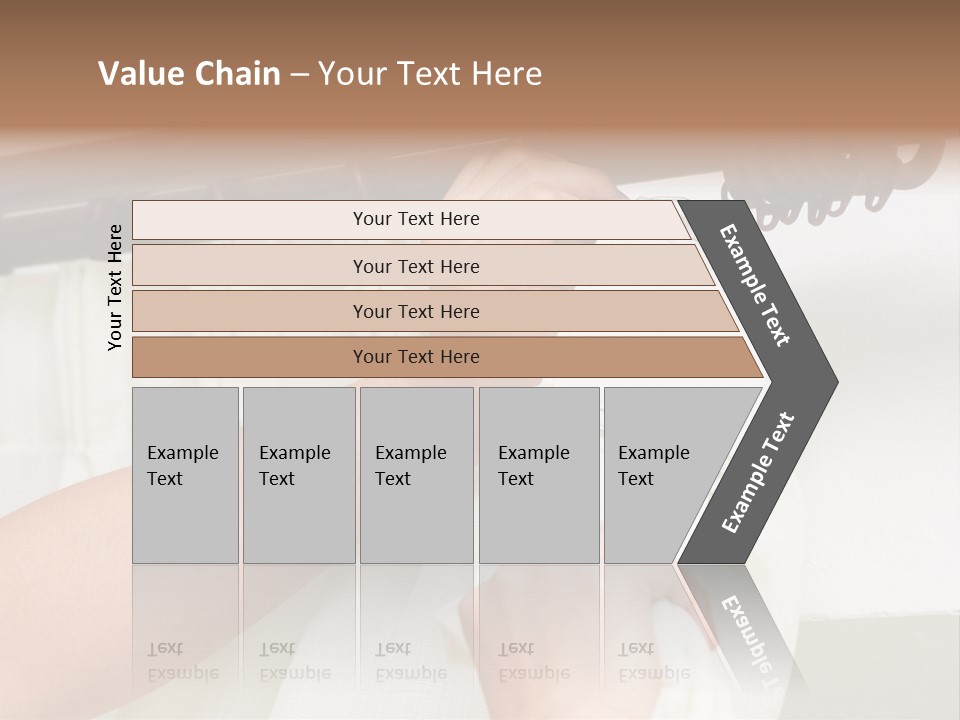 Pleat Drapery Hang PowerPoint Template