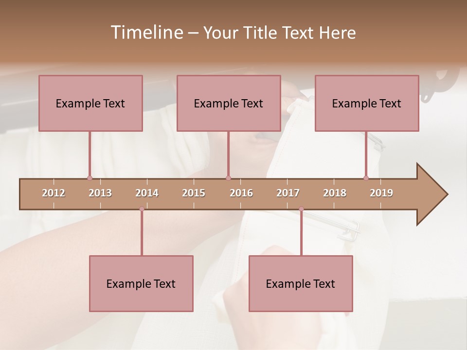 Pleat Drapery Hang PowerPoint Template
