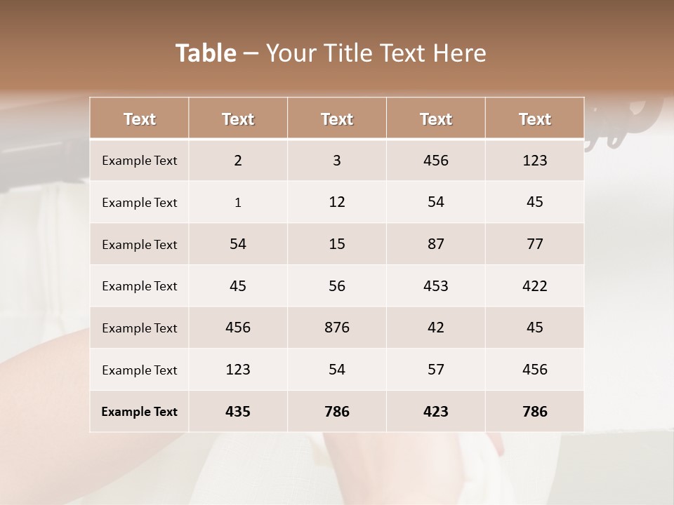 Pleat Drapery Hang PowerPoint Template