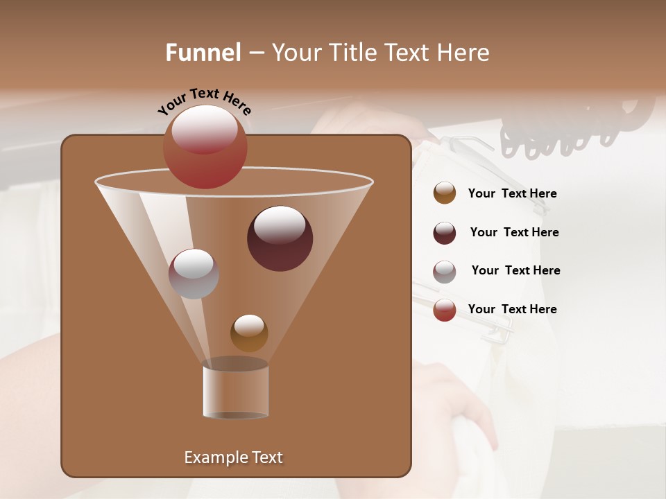 Pleat Drapery Hang PowerPoint Template
