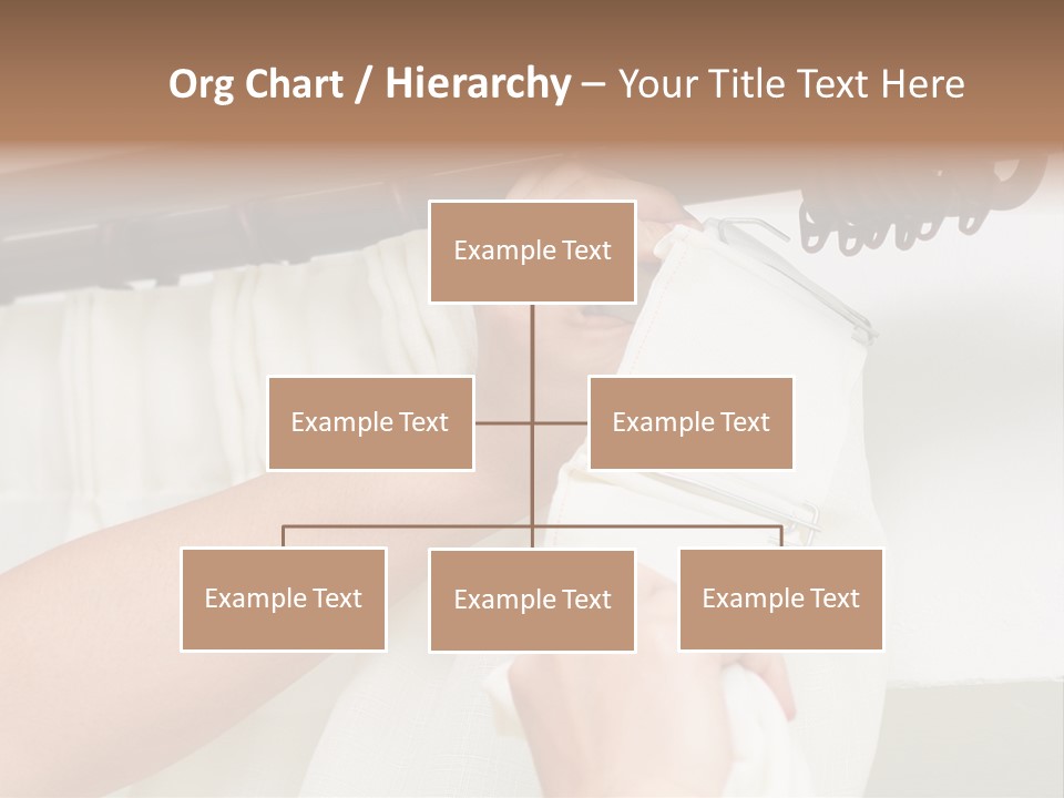 Pleat Drapery Hang PowerPoint Template