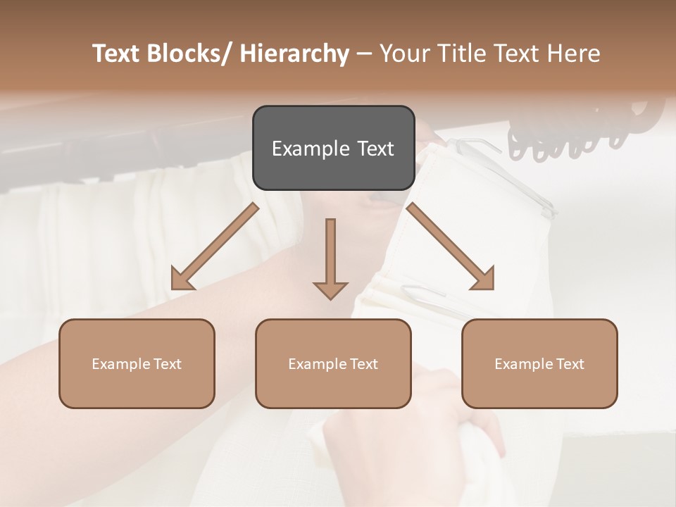 Pleat Drapery Hang PowerPoint Template