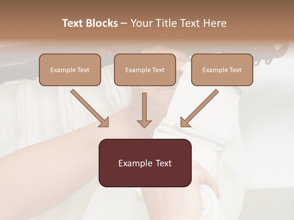 Pleat Drapery Hang PowerPoint Template
