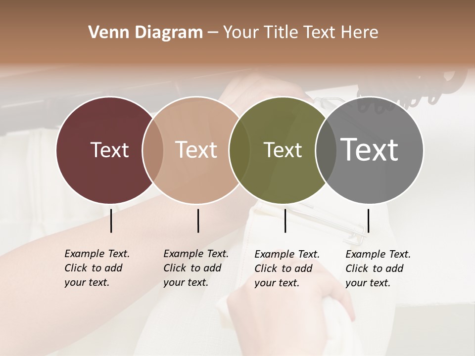 Pleat Drapery Hang PowerPoint Template