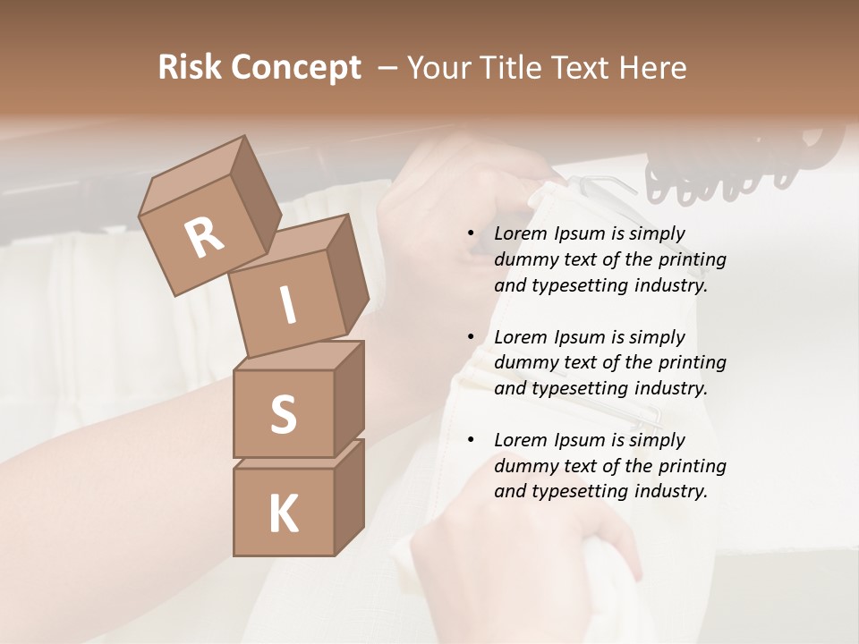 Pleat Drapery Hang PowerPoint Template