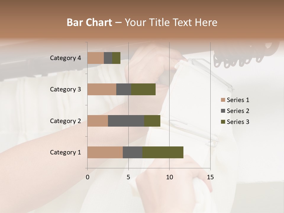 Pleat Drapery Hang PowerPoint Template
