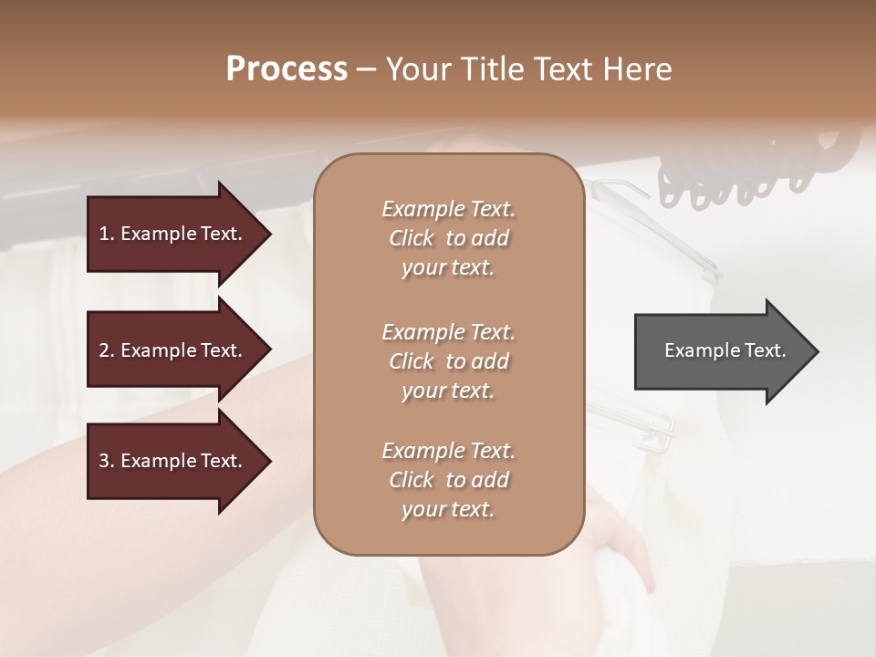 Pleat Drapery Hang PowerPoint Template