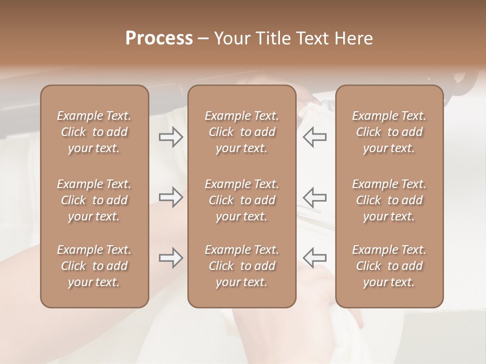 Pleat Drapery Hang PowerPoint Template