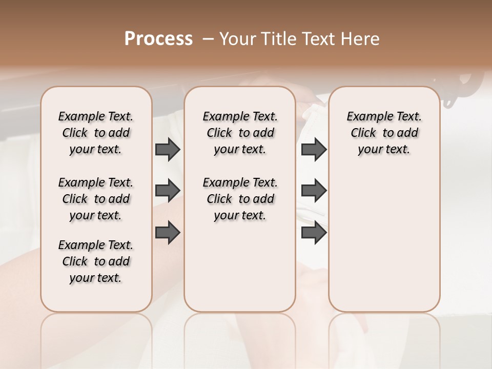 Pleat Drapery Hang PowerPoint Template