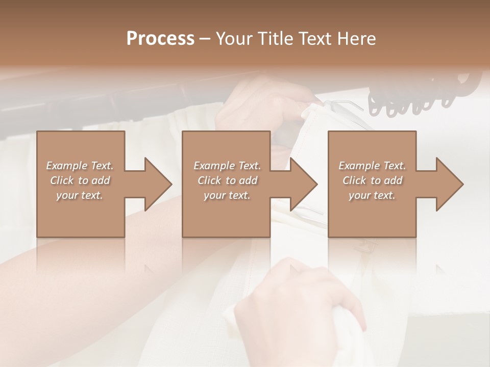 Pleat Drapery Hang PowerPoint Template