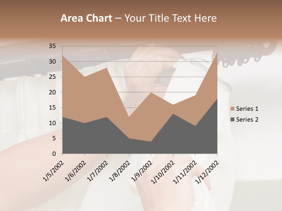 Pleat Drapery Hang PowerPoint Template