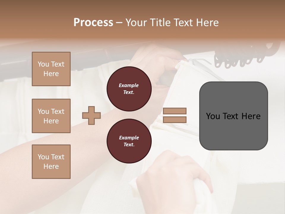 Pleat Drapery Hang PowerPoint Template