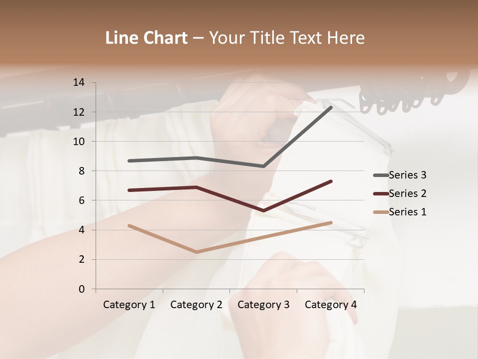 Pleat Drapery Hang PowerPoint Template