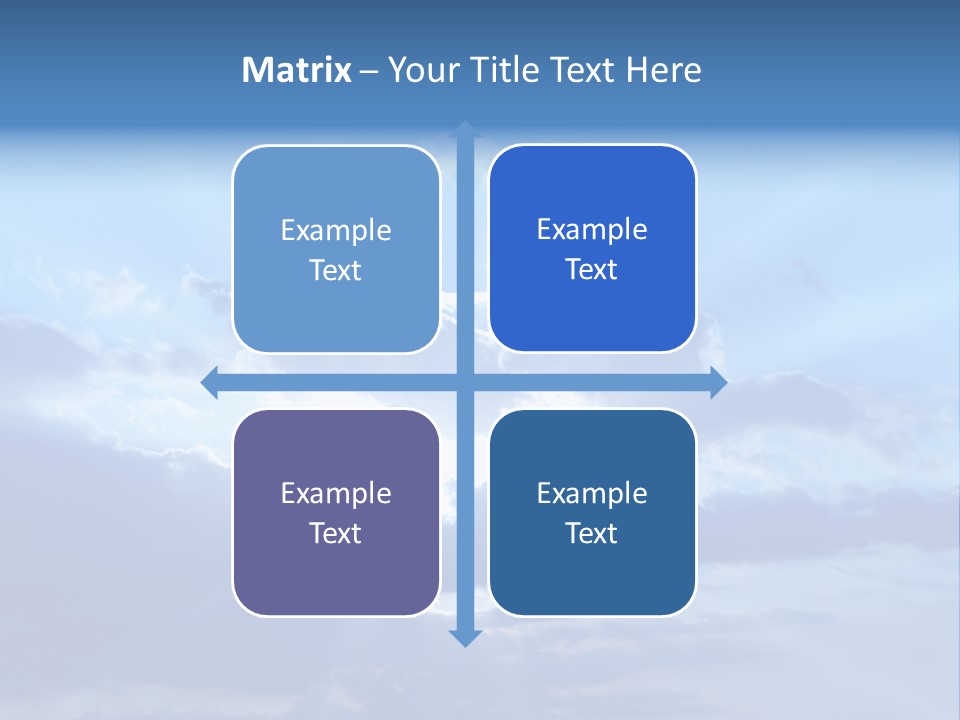 Natural Wind Dark PowerPoint Template