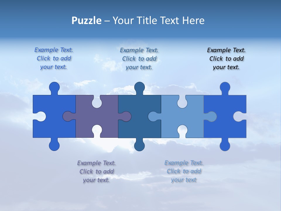 Natural Wind Dark PowerPoint Template
