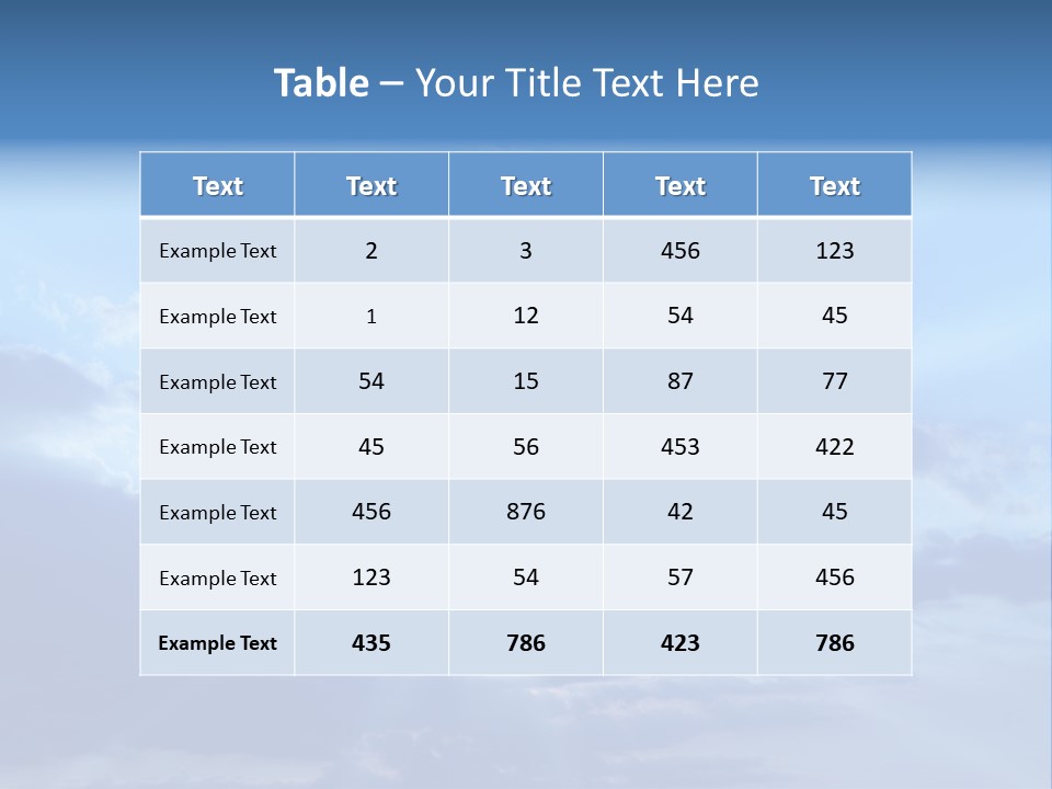 Natural Wind Dark PowerPoint Template