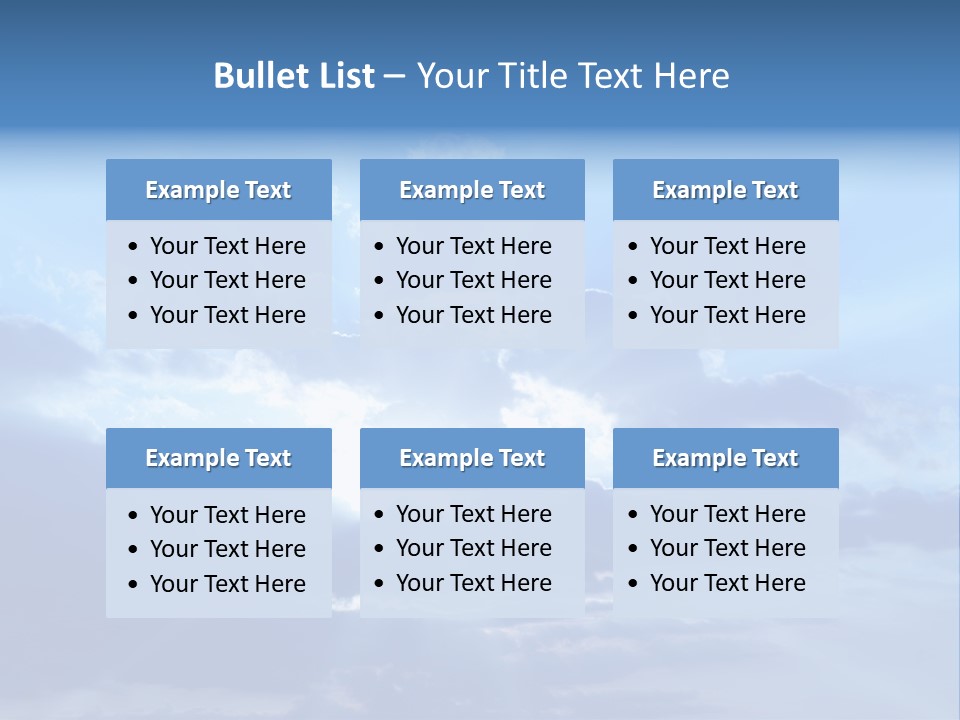 Natural Wind Dark PowerPoint Template