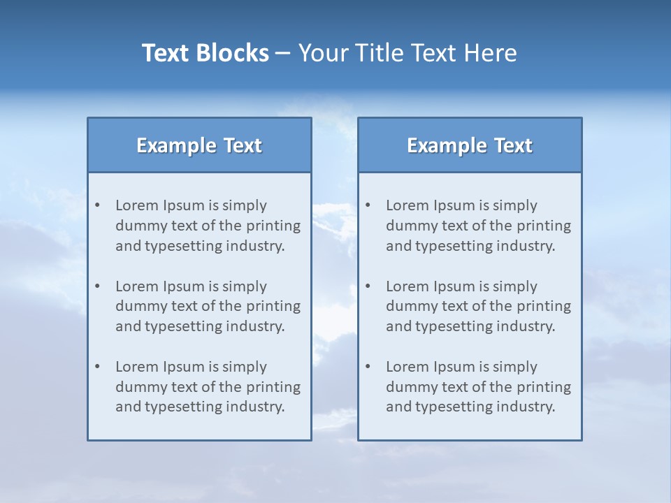 Natural Wind Dark PowerPoint Template