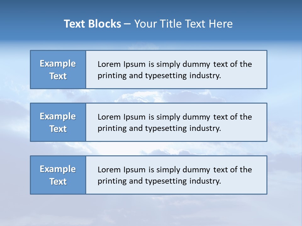 Natural Wind Dark PowerPoint Template