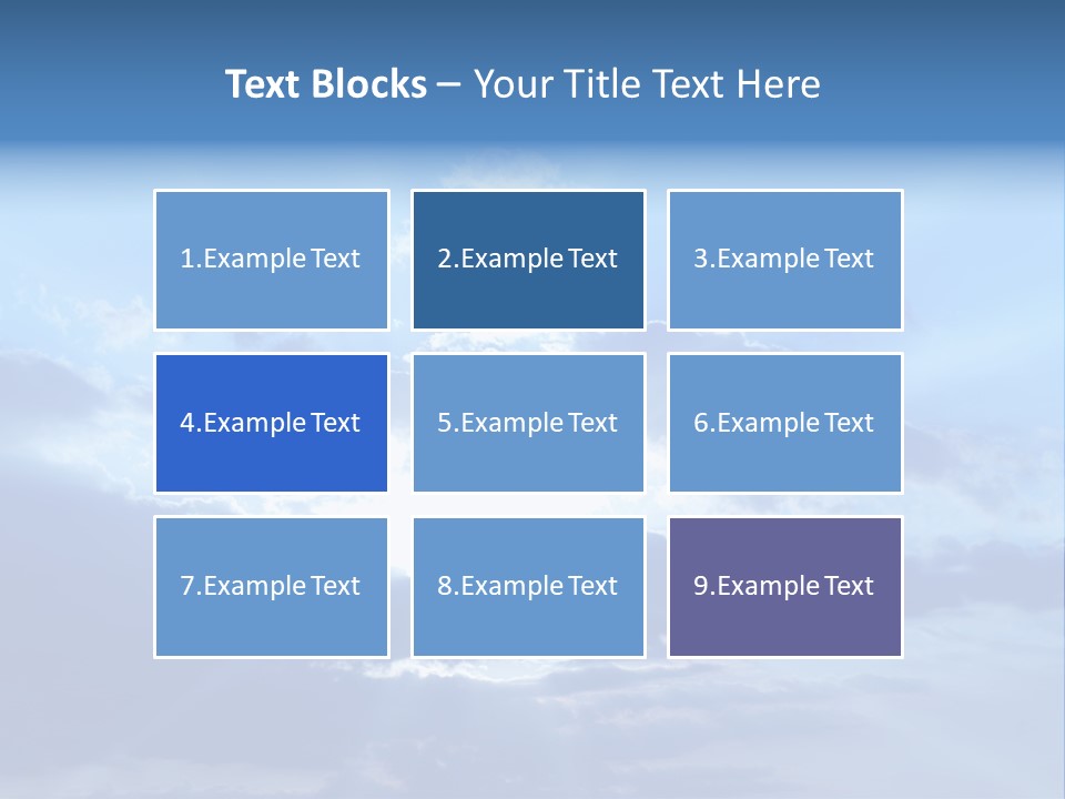 Natural Wind Dark PowerPoint Template