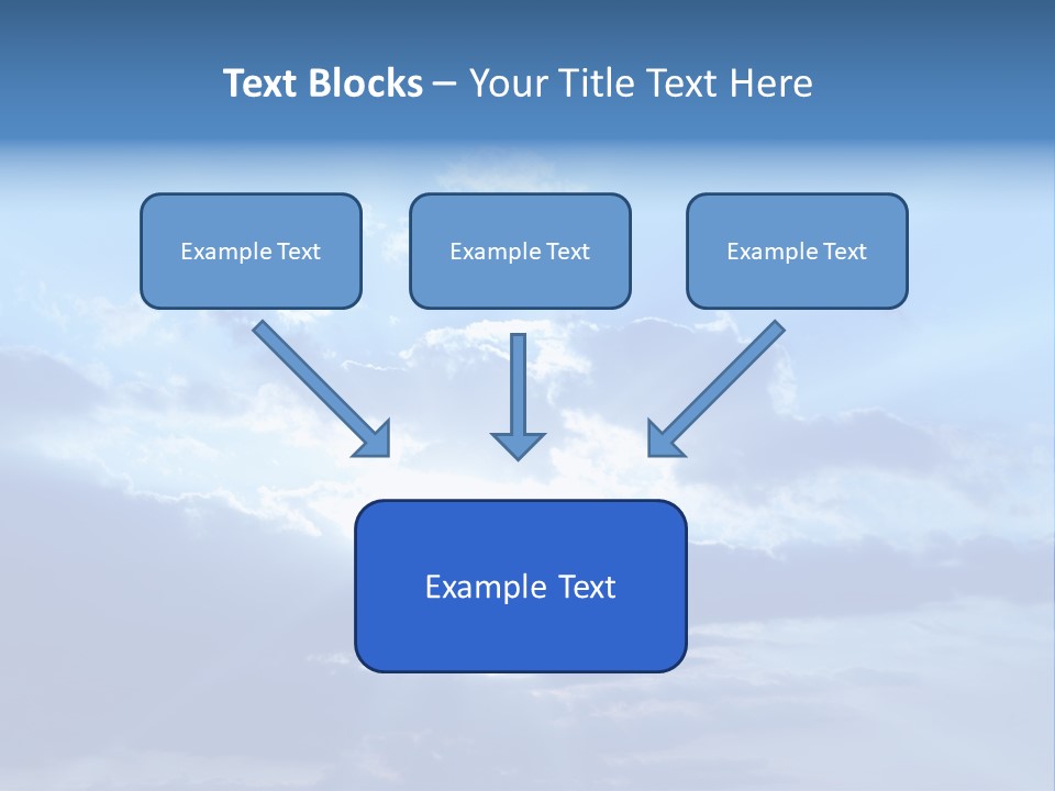 Natural Wind Dark PowerPoint Template
