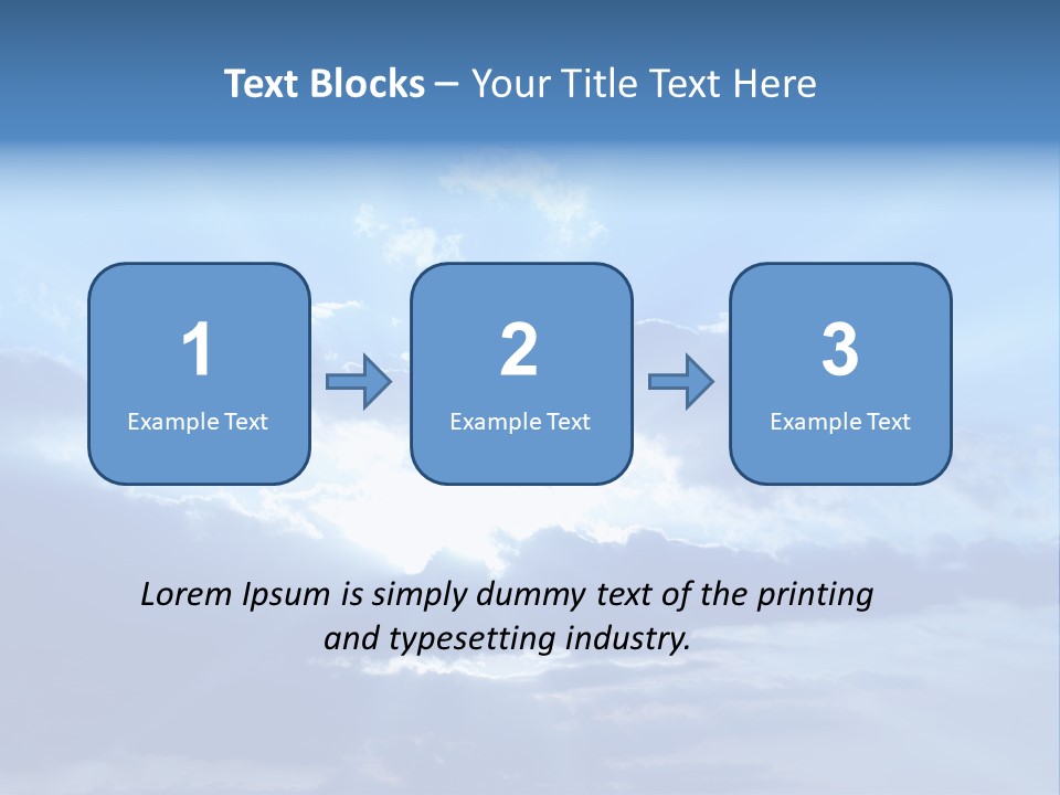 Natural Wind Dark PowerPoint Template