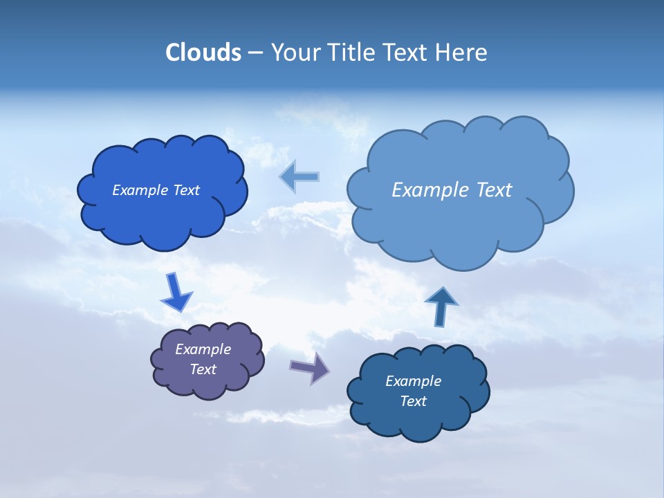 Natural Wind Dark PowerPoint Template