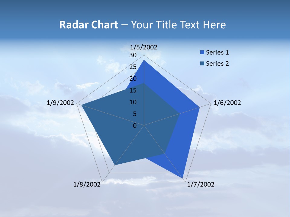 Natural Wind Dark PowerPoint Template
