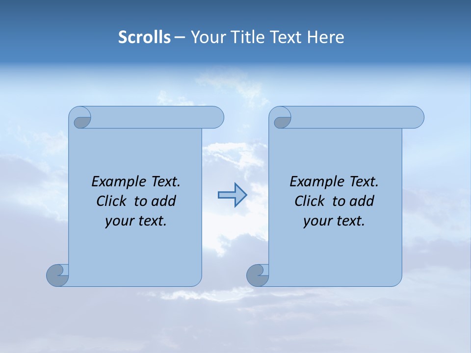 Natural Wind Dark PowerPoint Template